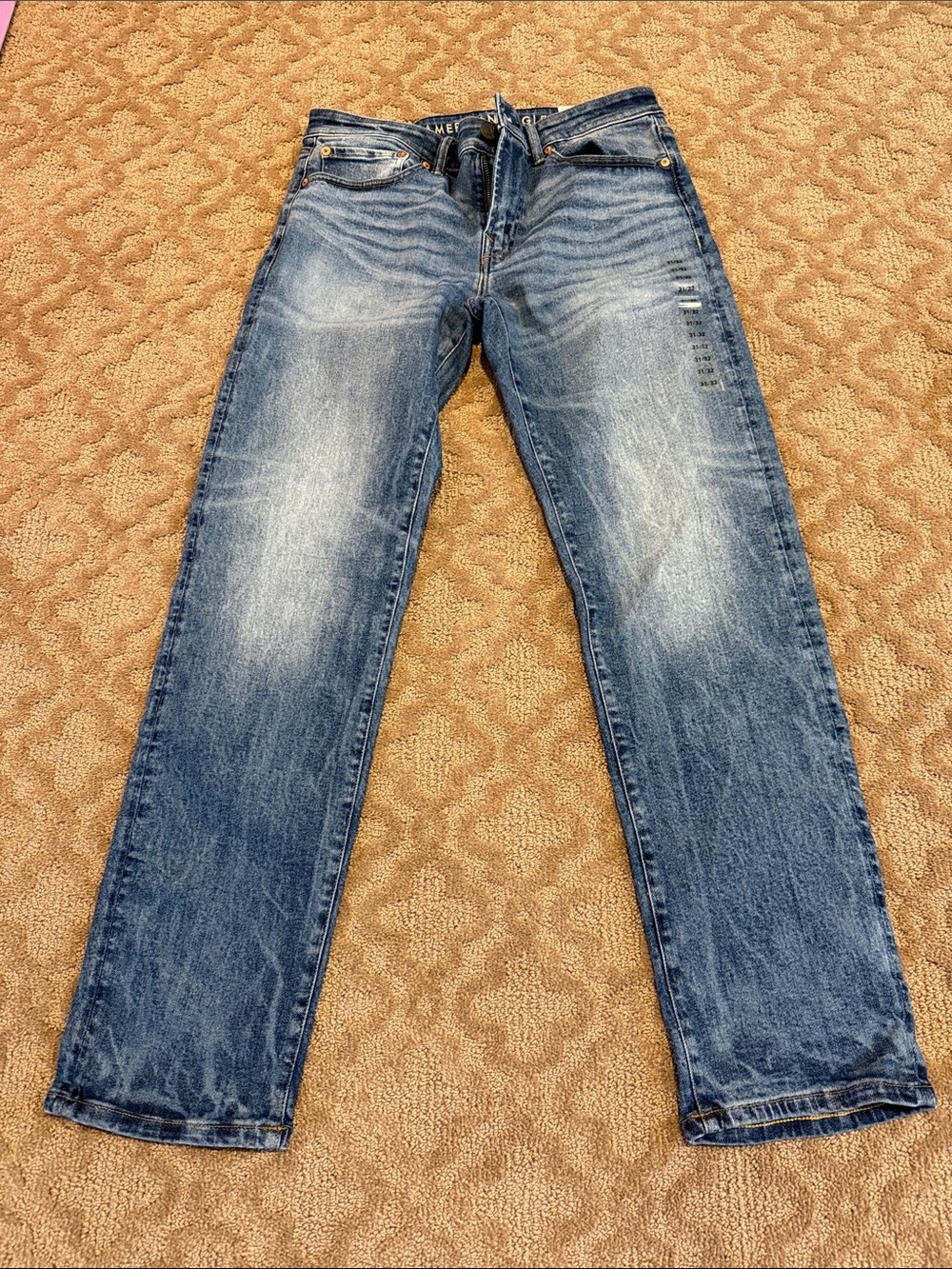 American Eagle Mens original Straight air flex + jeans